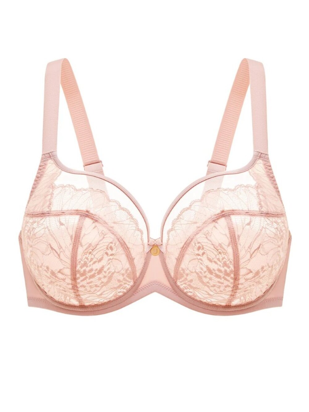 Understance 34K US 34H UK Anya light pink bra